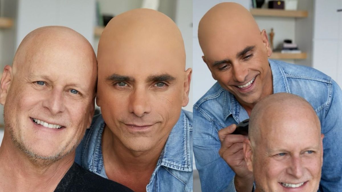 John Stamos Torched For Wearing Bald Cap In Solidarity With Cancer