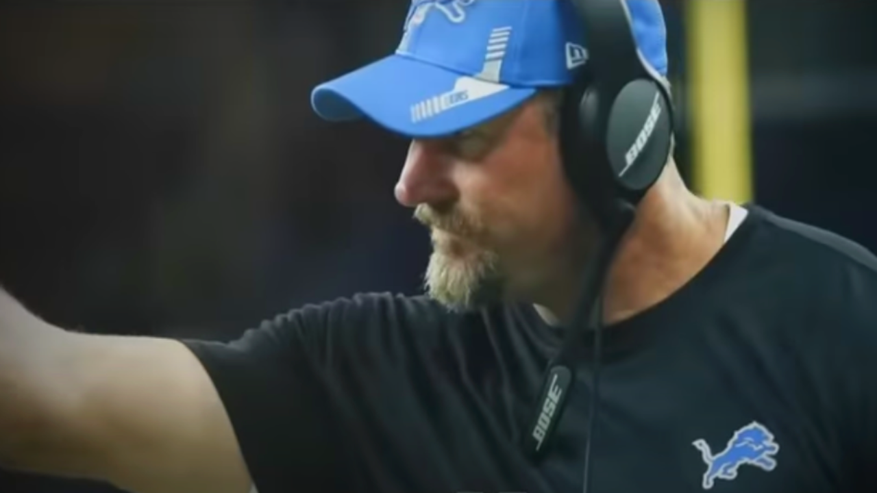 Dan Campbell wanted a live lion on the sideline, but the league