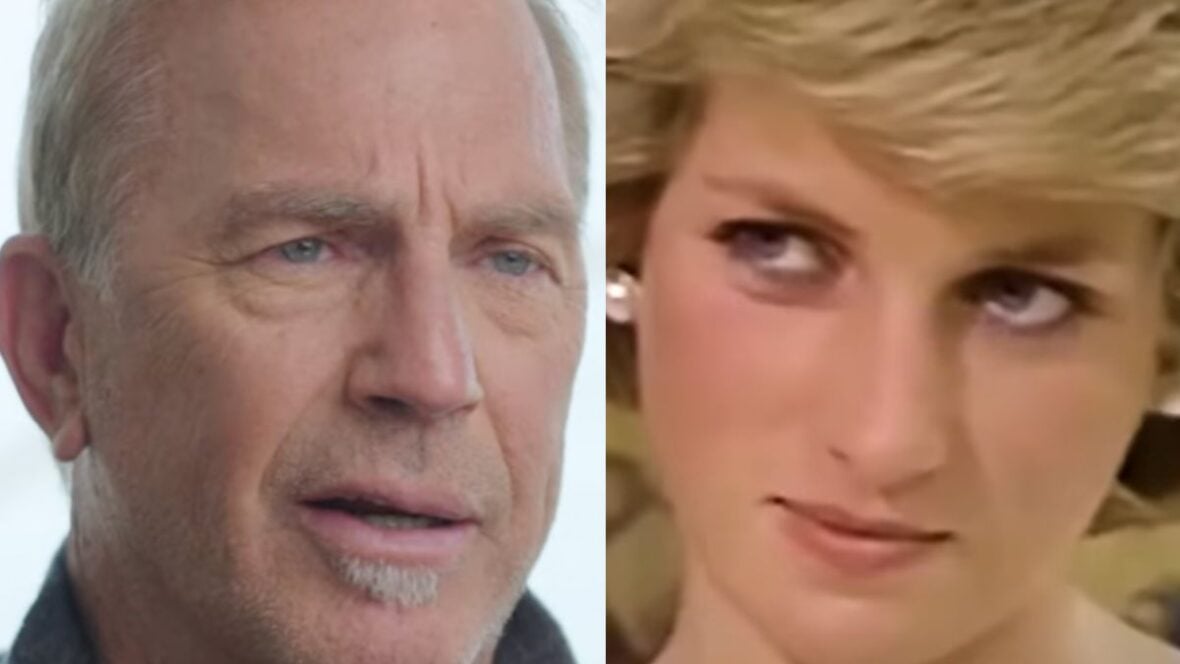 Kevin Costner Reveals Surprising Thing Prince William Told Him About Princess Diana