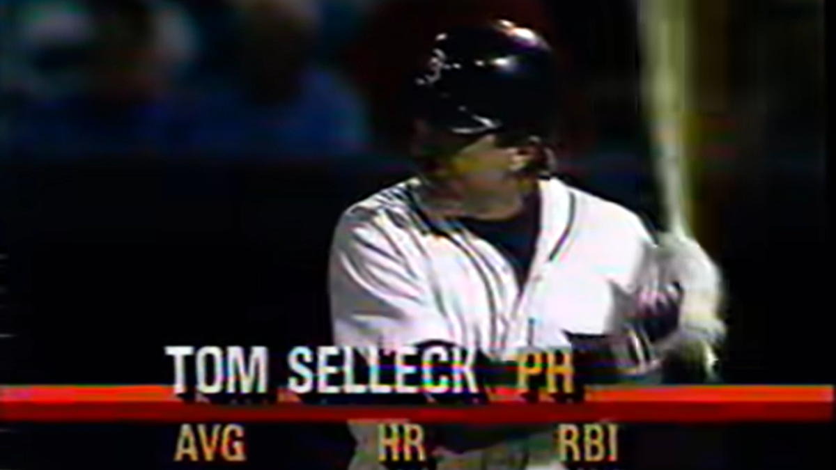 Flashback: Tom Selleck Gets An At-Bat In A Major League Baseball Spring ...