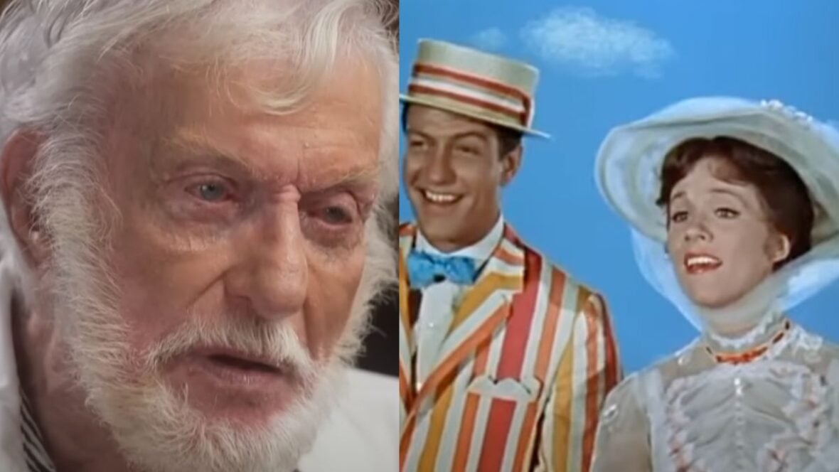 Dick Van Dyke Reveals What It Was Really Like Filming ‘Mary Poppins’ With Julie Andrews